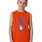 4F Παιδικό Αγόρι Αμάνικο T-shirt 4FJWSS26TSLEM294-62S Πορτοκαλί