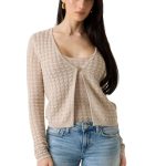 Guess Γυναικεία Ζακέτα W6GR07Z0588-F1FM Μπεζ