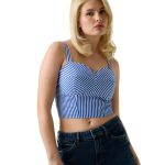 Guess Γυναικείο Τop W6GH38W1848-SB0B Μπλε