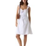 Guess Γυναικείο Φόρεμα W6GK34W1823-G011 Λευκό