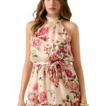 Guess Γυναικείο Φόρεμα W6GKAEW2555-PMM9 Φλοραλ
