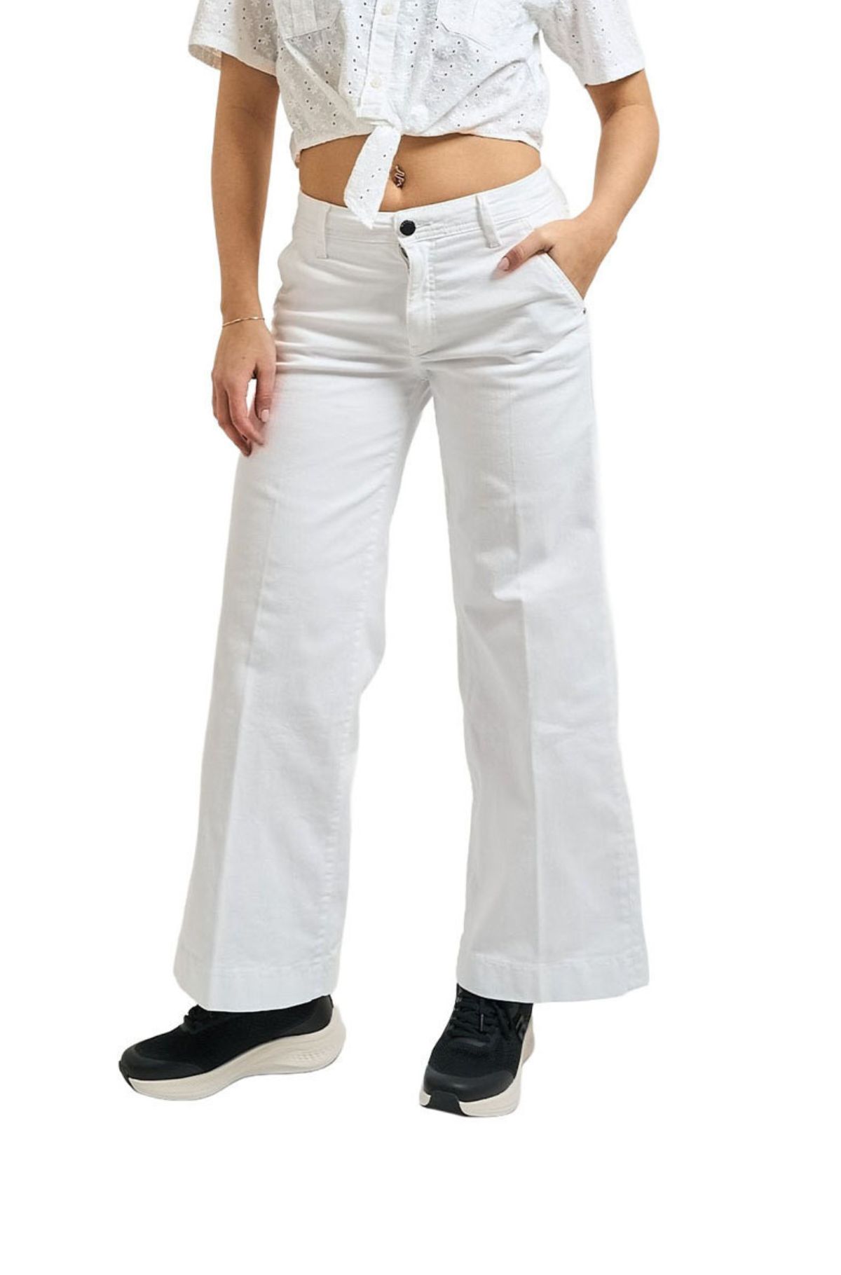 Guess Γυναικείο Jean Παντελόνι W6GA1LD0707-PLYC Λευκό