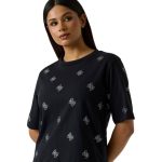 Guess Γυναικείο T-shirt V6GI18K2985-JBLK Μάυρο