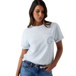 Guess Γυναικείο T-shirt W6GI17K3037-A719 Γαλάζιο