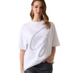 Guess Γυναικείο T-shirt W6GI39K3478-G011 Λευκό