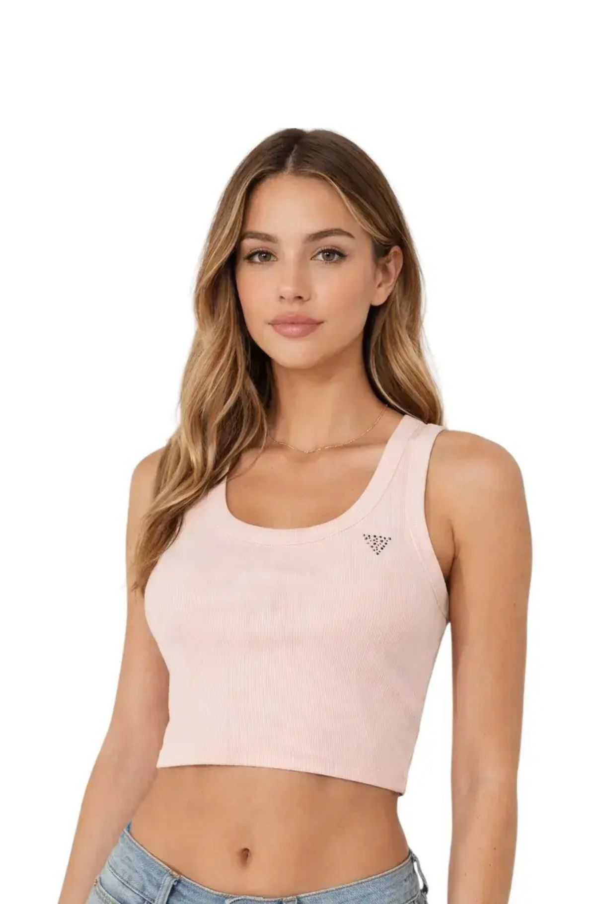 Guess Γυναικείο Top V6GP07K2987-G63M Ροζ