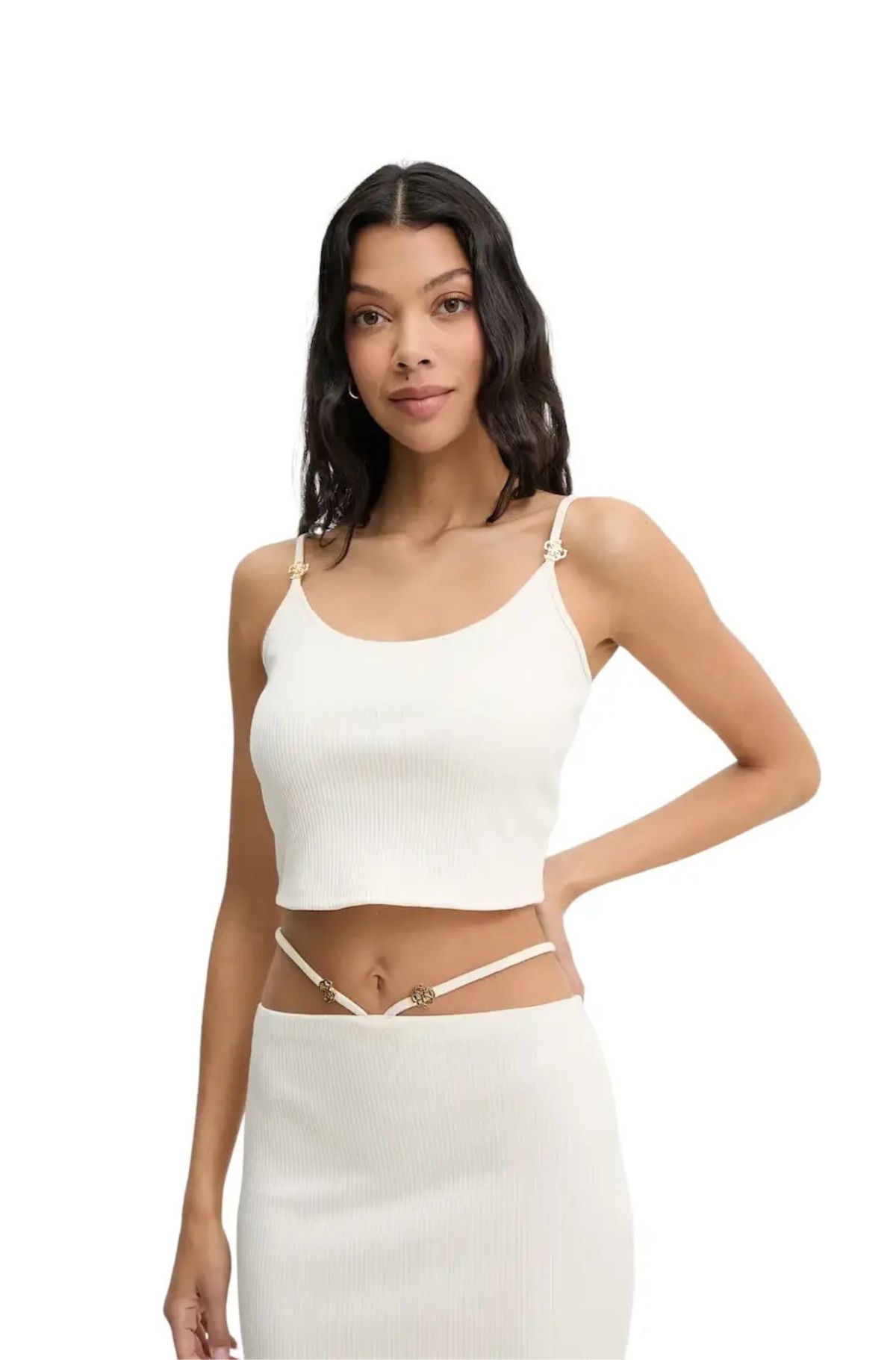 Guess Γυναικείο Top E6GP01KG322-G047 Μπεζ