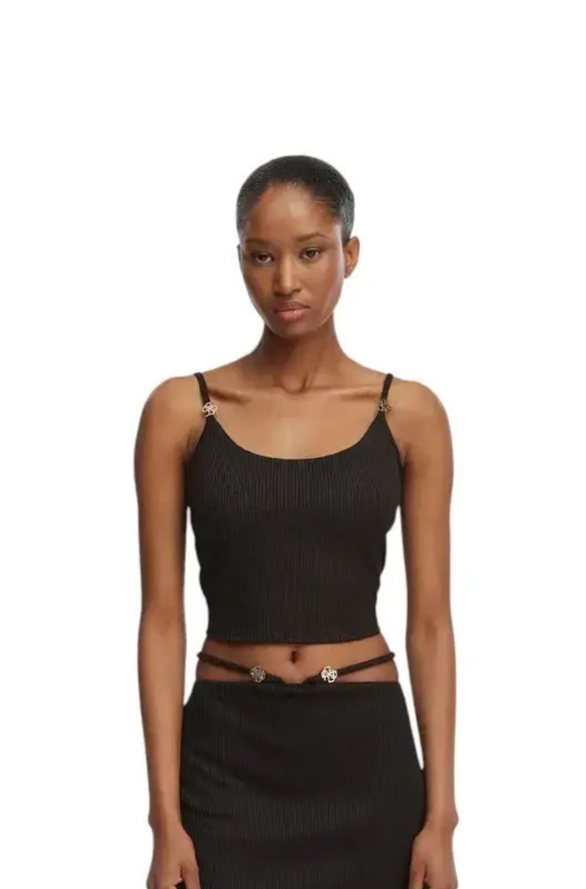 Guess Γυναικείο Top E6GP01KG322-JBLK Μάυρο