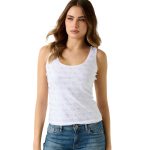 Guess Γυναικείο Top W6GP10K2932-G011 Λευκό