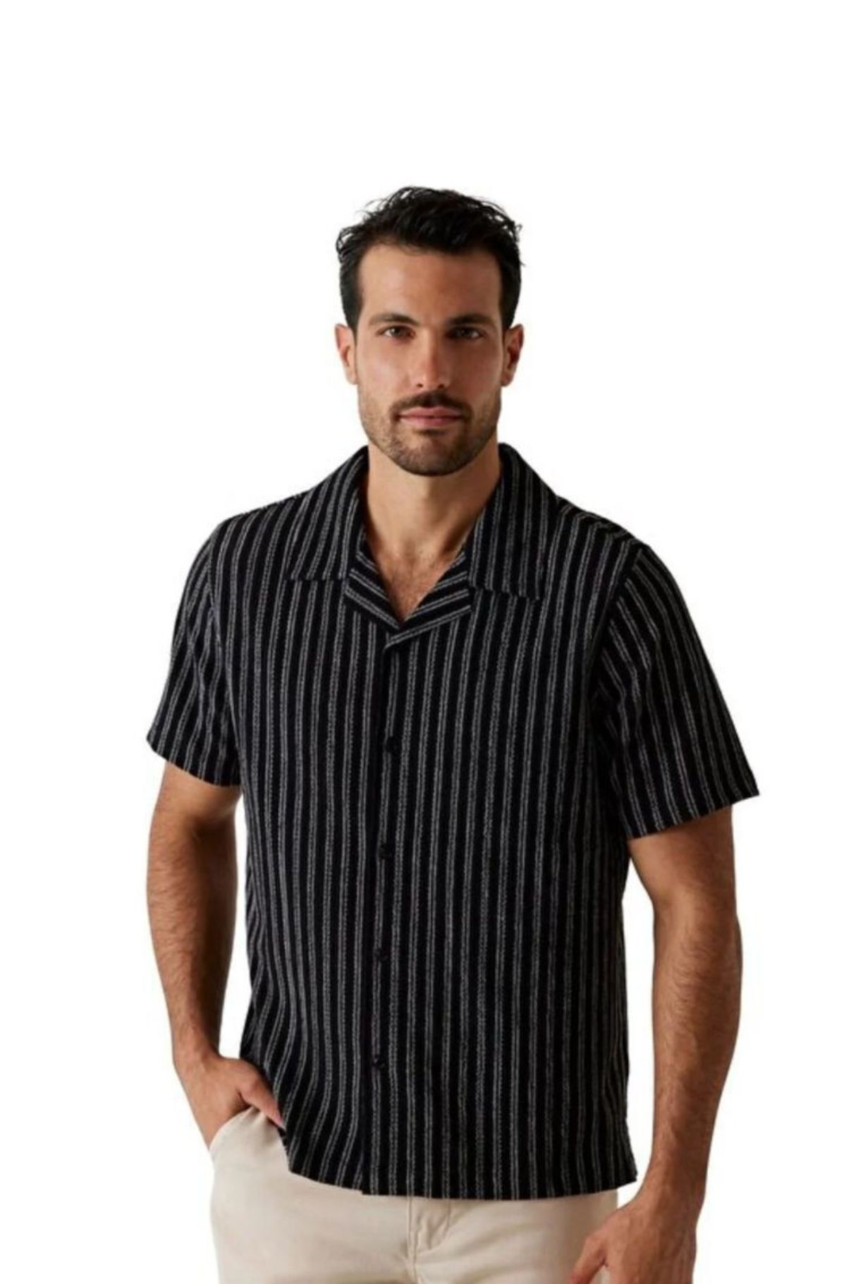 Guess Ανδρικό Polo T-shirt M6GP30K3190-JTMU Μάυρο
