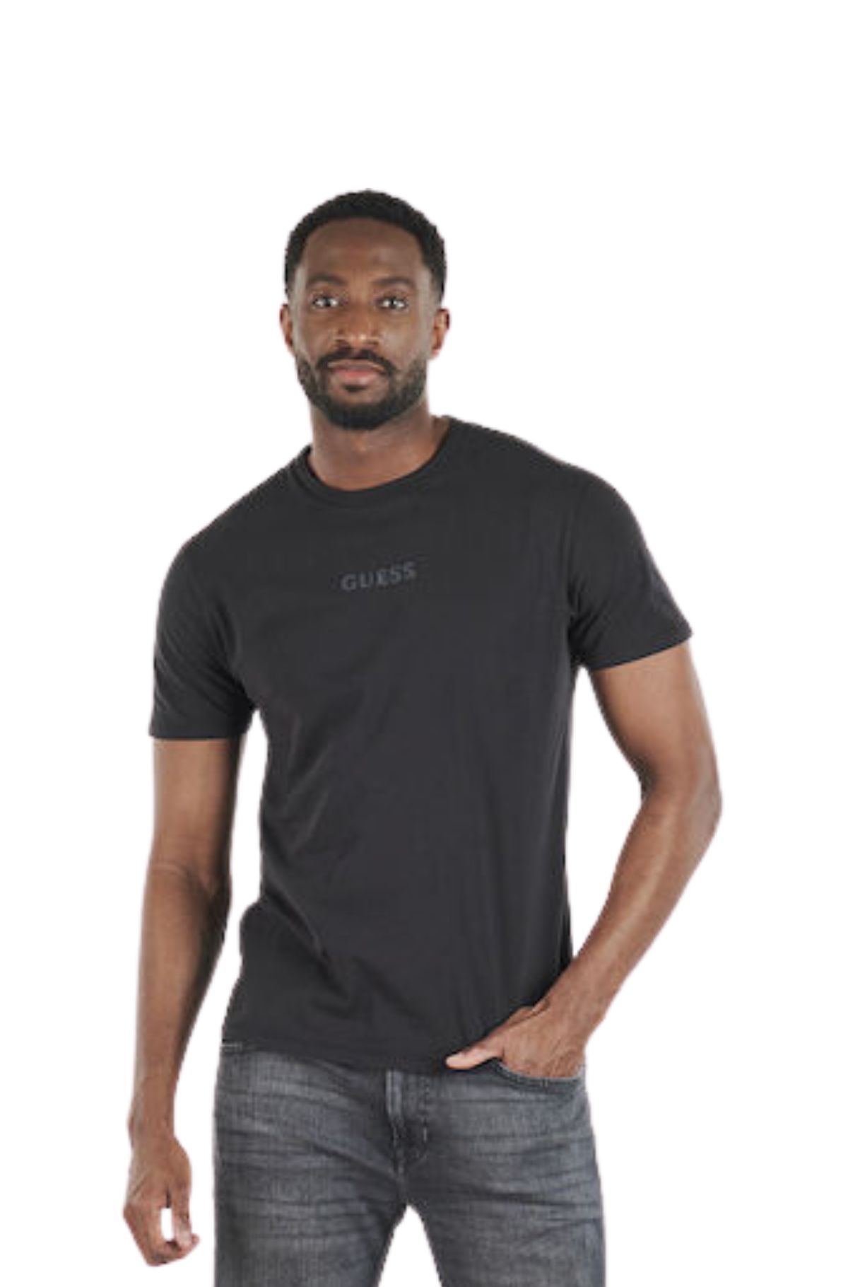 Guess Ανδρικό T-shirt M6GI27K3249-JTMU Μάυρο