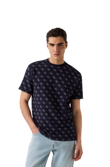 Guess Ανδρικό T-shirt M6GP34K3200-FBDB Μπλε