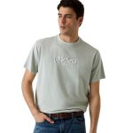 Guess Ανδρικό T-shirt M6GI16K3032-A834 Πράσινο