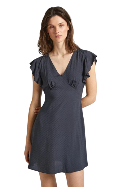 Pepe Jeans Camila Mini Γυναικείο Φόρεμα PL953522-985 Γκρι