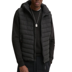 Superdry Αμάνικο Ανδρικό Μπουφάν M5011896A-02A Μαύρο