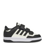 Adidas Rapid Court CF C JP7654 Παιδικό Παπούτσι Λευκό/Μάυρο