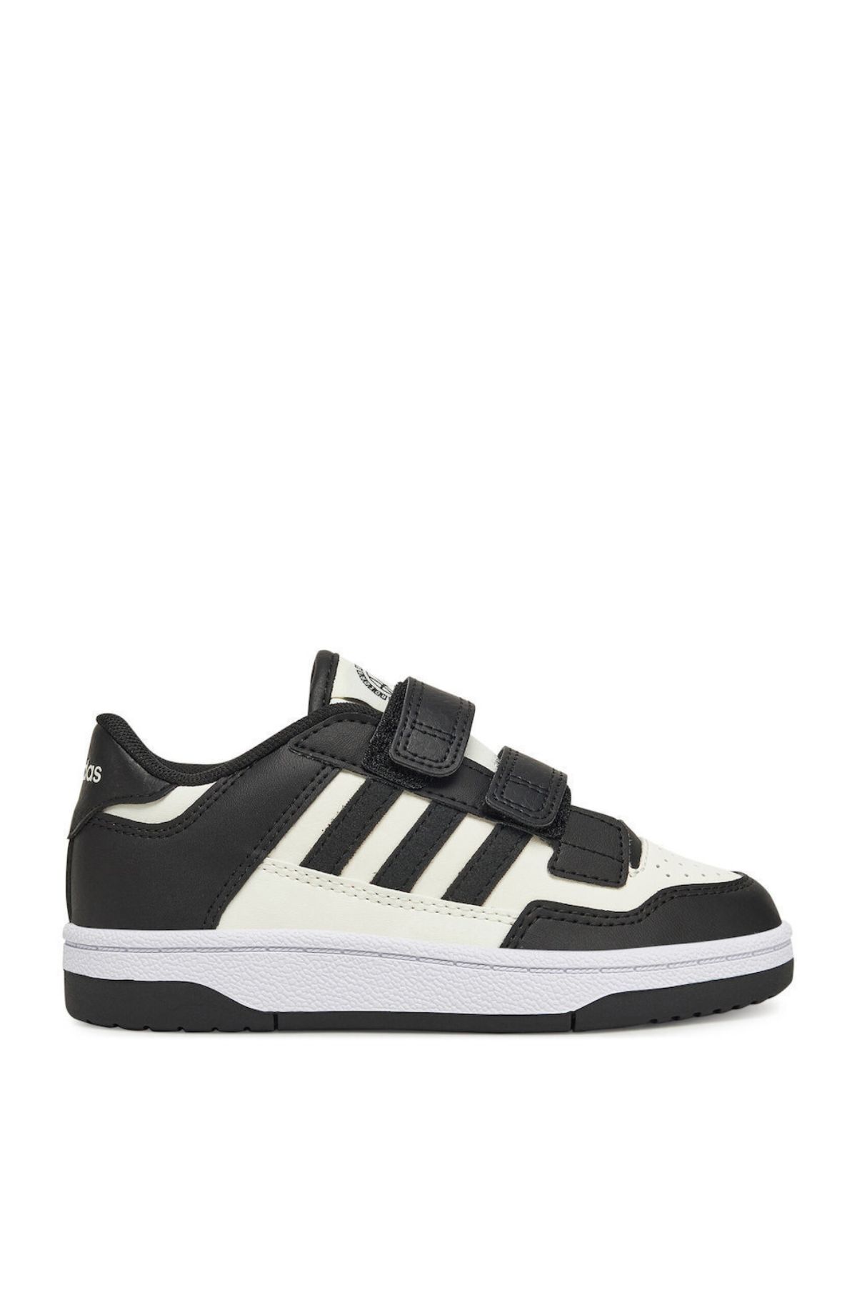 Adidas Rapid Court CF C JP7654 Παιδικό Παπούτσι Λευκό/Μάυρο