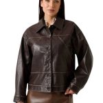 Guess Denise Tokyo Γυναικείο Τζάκετ W6YL12W2882-A14Z Καφέ