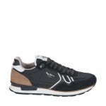 Pepe Jeans Brit Serie Ανδρικά Παπούτσια PMS40016-997 Μαύρα