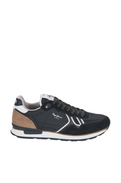 Pepe Jeans Brit Serie Ανδρικά Παπούτσια PMS40016-997 Μαύρα
