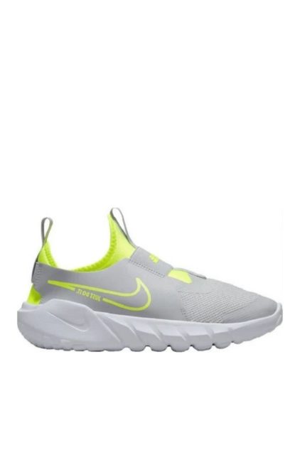 Nike Flex Runner 2 Παιδικό Παπούτσι DJ6038-005 Γκρι/Λαχανί