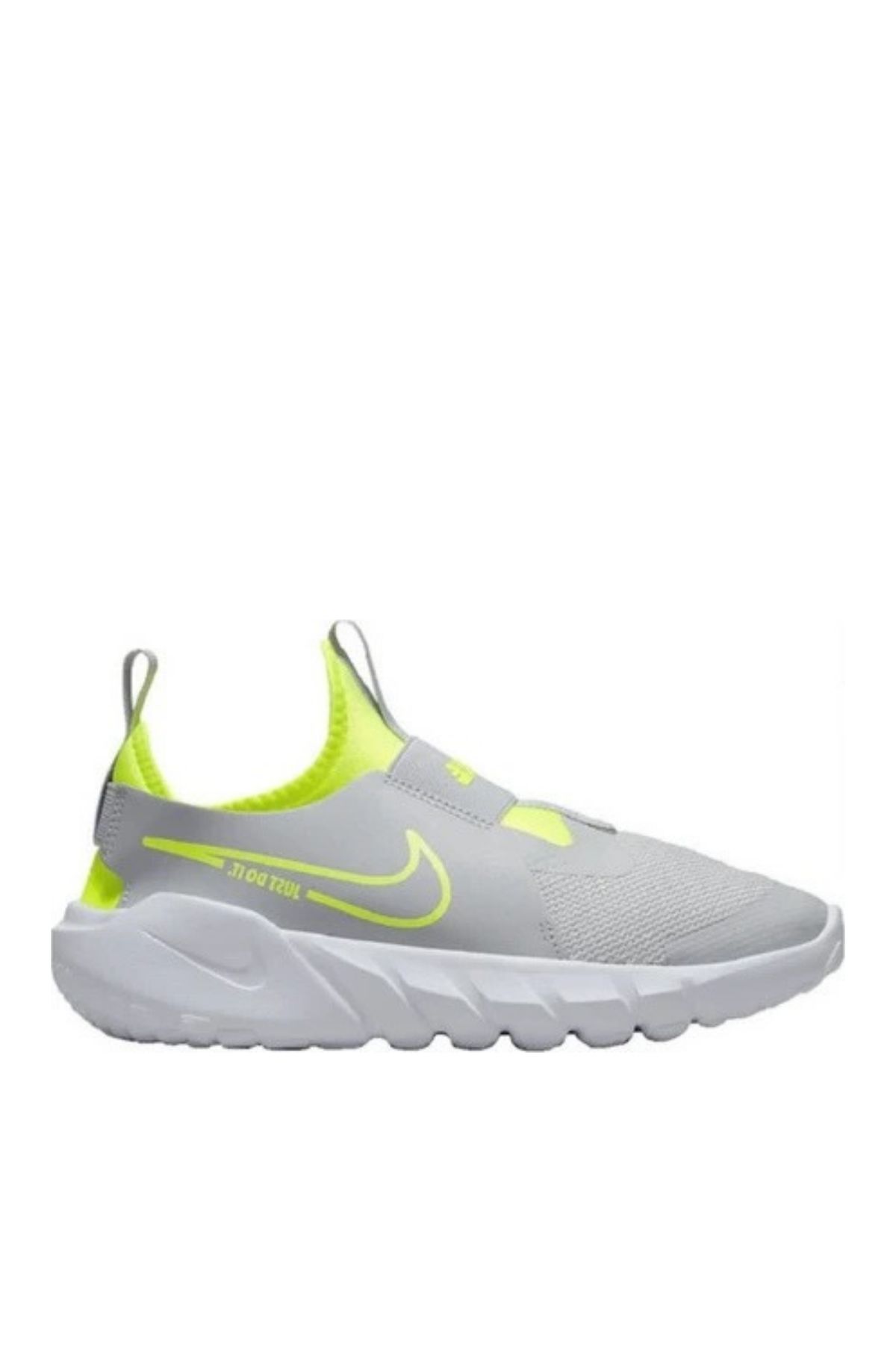 Nike Flex Runner 2 Παιδικό Παπούτσι DJ6038-005 Γκρι/Λαχανί