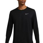 Nike Miler Dri-Fit Ανδρική Μπλούζα FB7070-010 Μαύρη