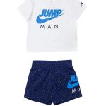 Nike Παιδικό Σετ 85A389-U9J Λευκό/Μπλε
