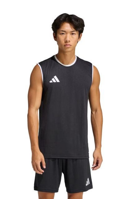 Adidas Entrada26 Ανδρικό Αμάνικο T-Shirt KB3929 Μαύρο