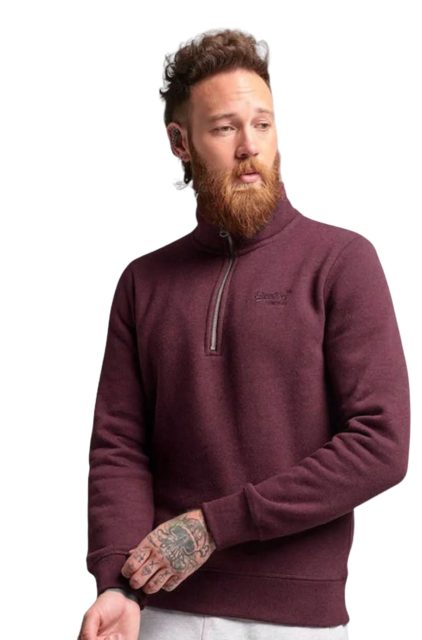 Superdry Ανδρικό Φούτερ M201311A-7PY Μπορντό