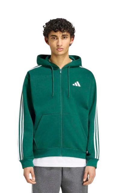 Adidas Essentials 3-Stripes Ανδρική Ζακέτα KZ1412 Πράσινο