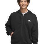 Adidas Sportswear 3-Stripes Ανδρική Ζακέτα IA6045 Μαύρο