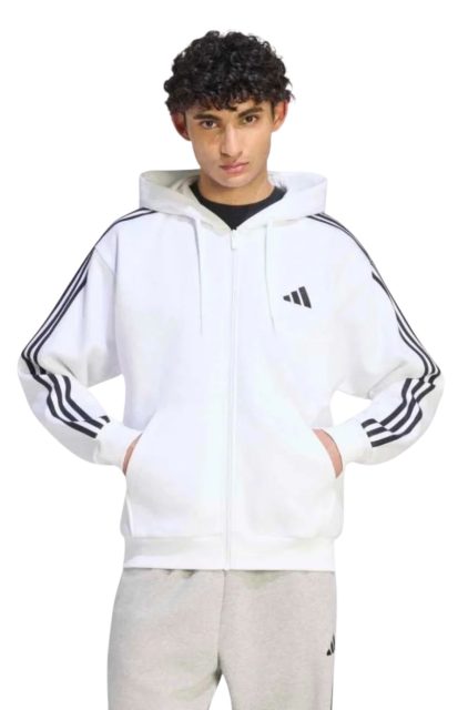 Adidas Sportswear 3-Stripes Ανδρική Ζακέτα KY4146 Λευκό