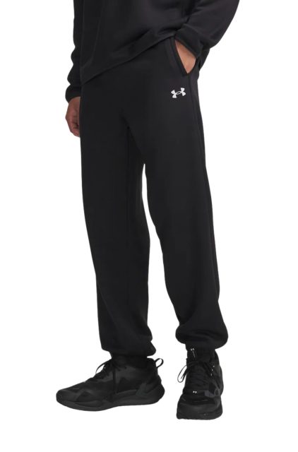 Under Armour Fleece Παντελόνι Φόρμα 6013724-001 Μαύρο