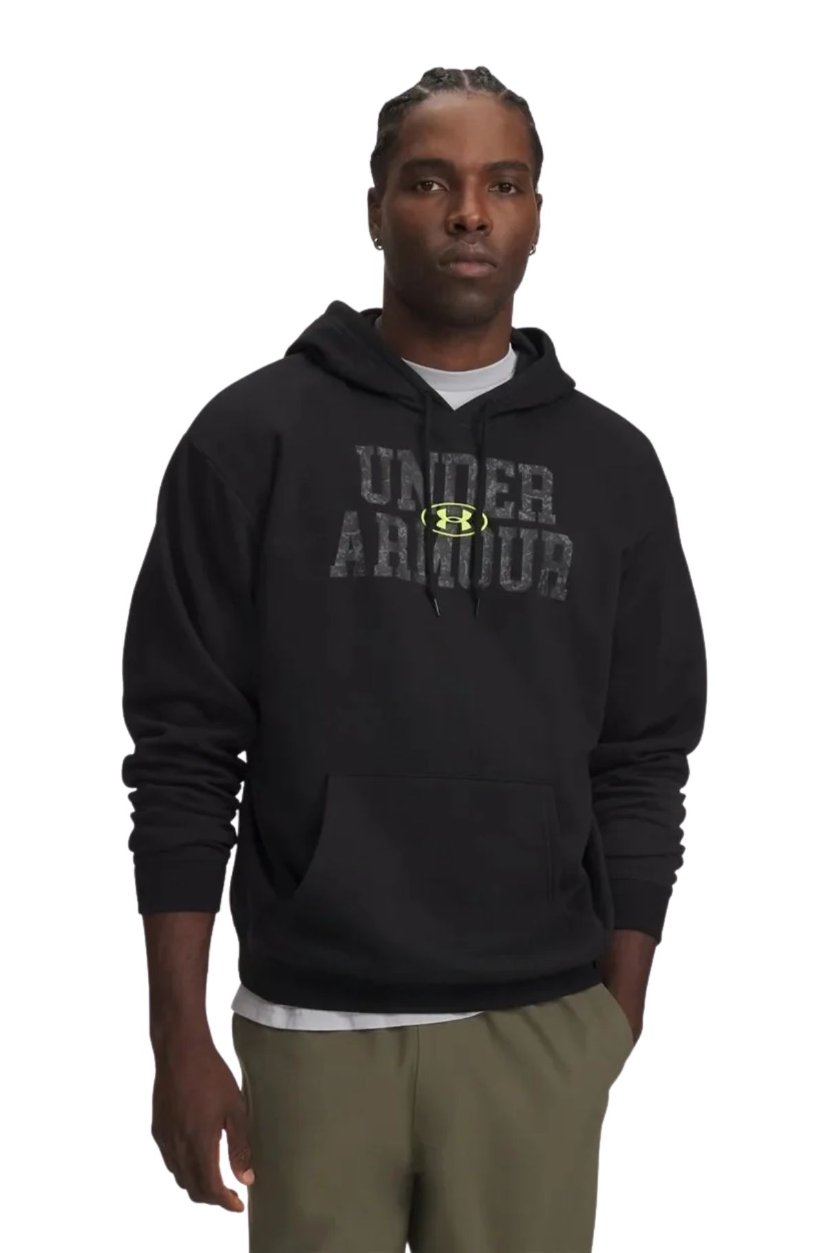 Under Armour Ανδρικό Φούτερ 6017022-008 Μαύρο