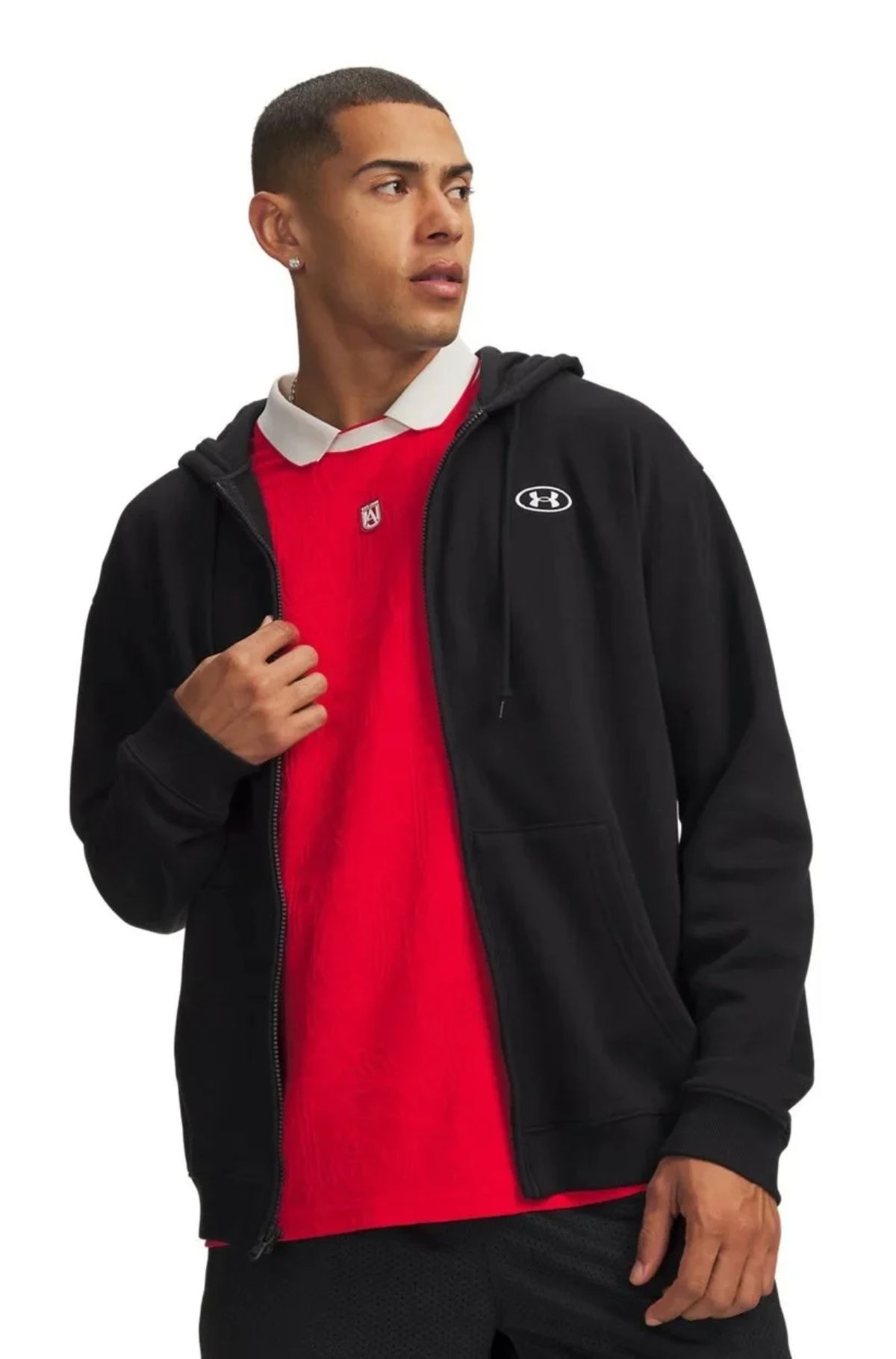Under Armour Ζακέτα Με Κουκούλα 6013451-008 Μαύρο