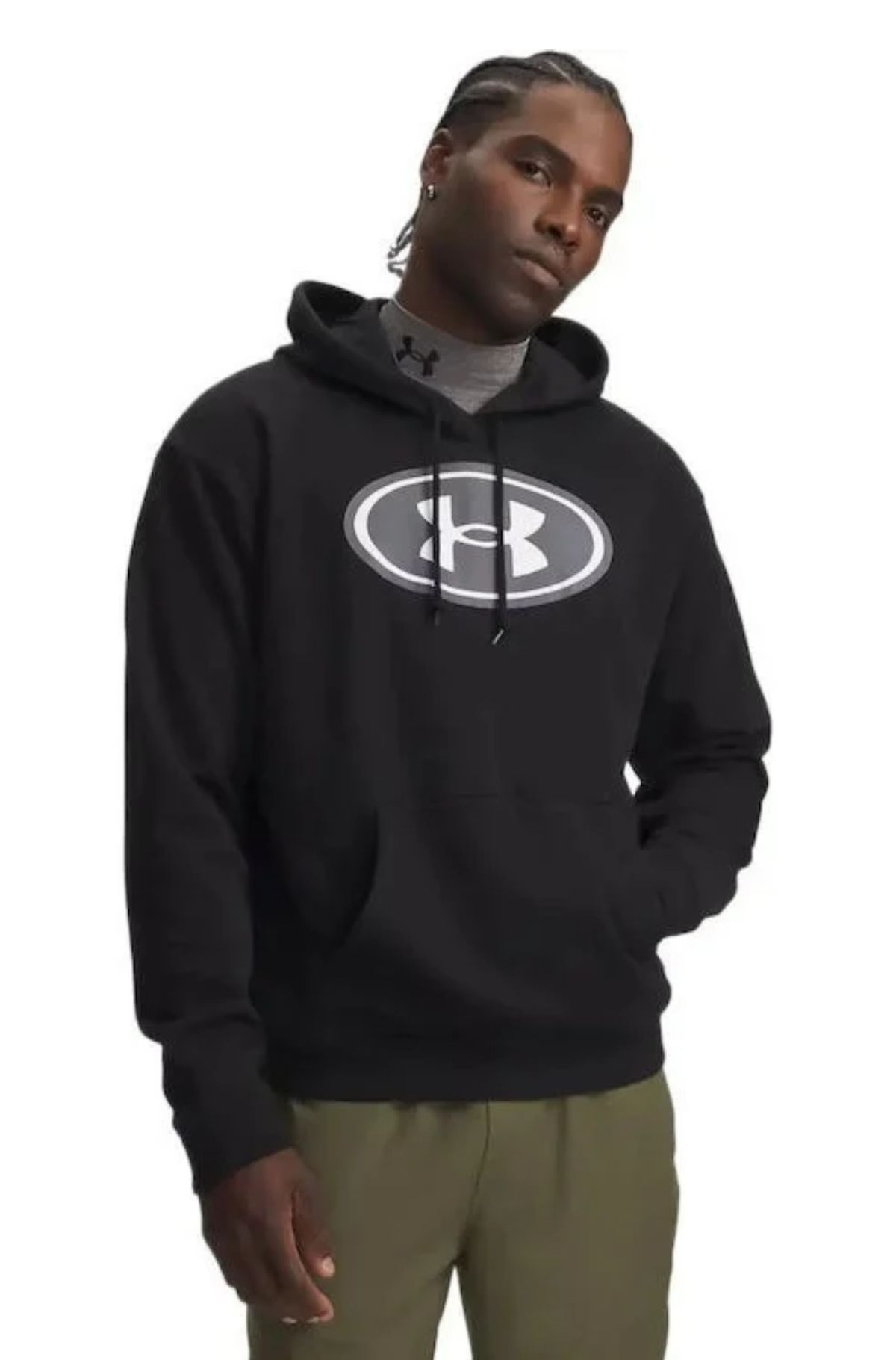 Under Armour Φούτερ Με Κουκούλα 6013456-008 Μαύρο