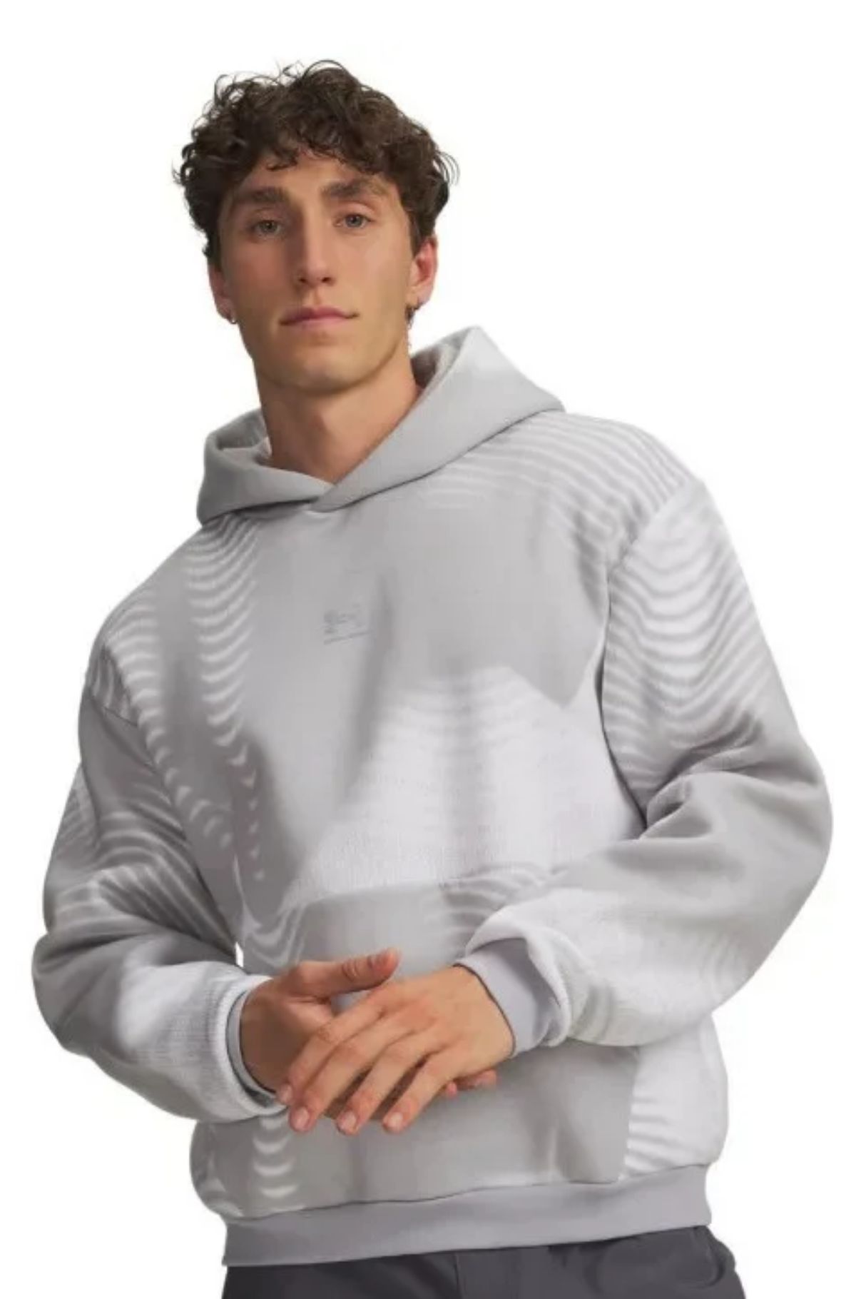 Under Armour Φούτερ Με Κουκούλα 6016615-011 Γκρι