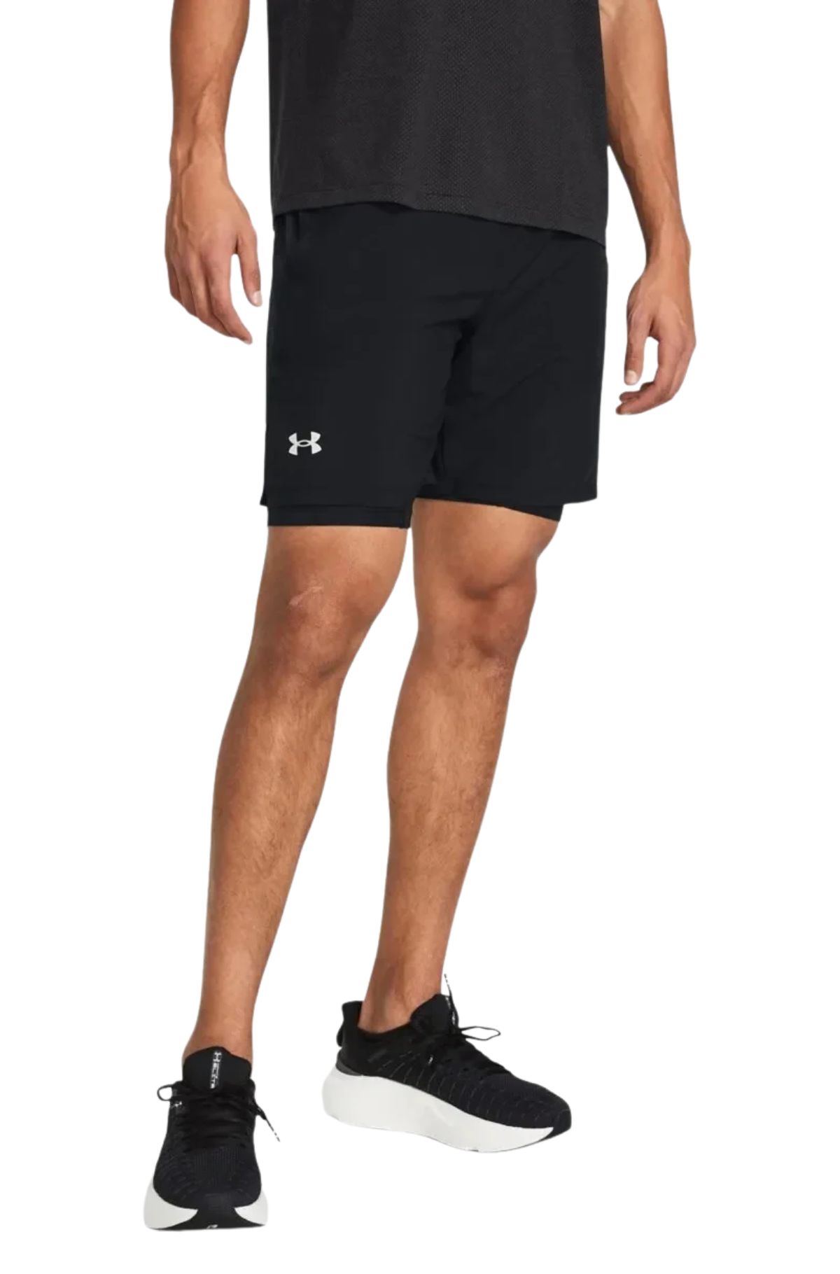Under Armour Launch 7'' Ανδρικό Σορτς/Κολάν 1382641-001 Μαύρο