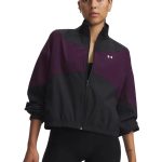 Under Armour Rival Woven Γυναικείο Τζάκετ 1389631-002 Μαύρο/Μωβ