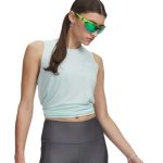 Under Armour Γυναικεία Αθλητική Αμάνικη Μπλούζα 1383655-703 Μέντα