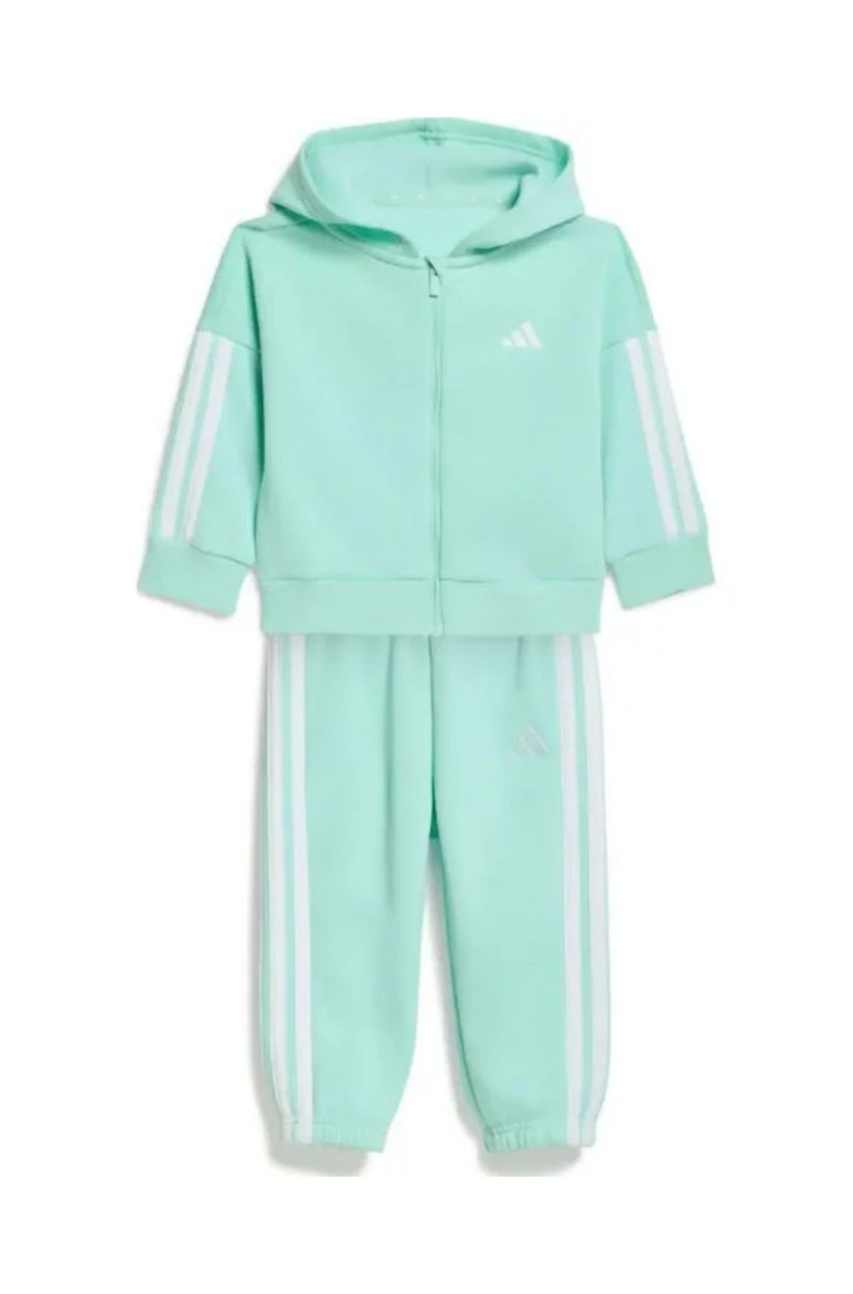 Adidas Βρεφική Φόρμα Ζακέτα Set KT3304 Τιρκουάζ