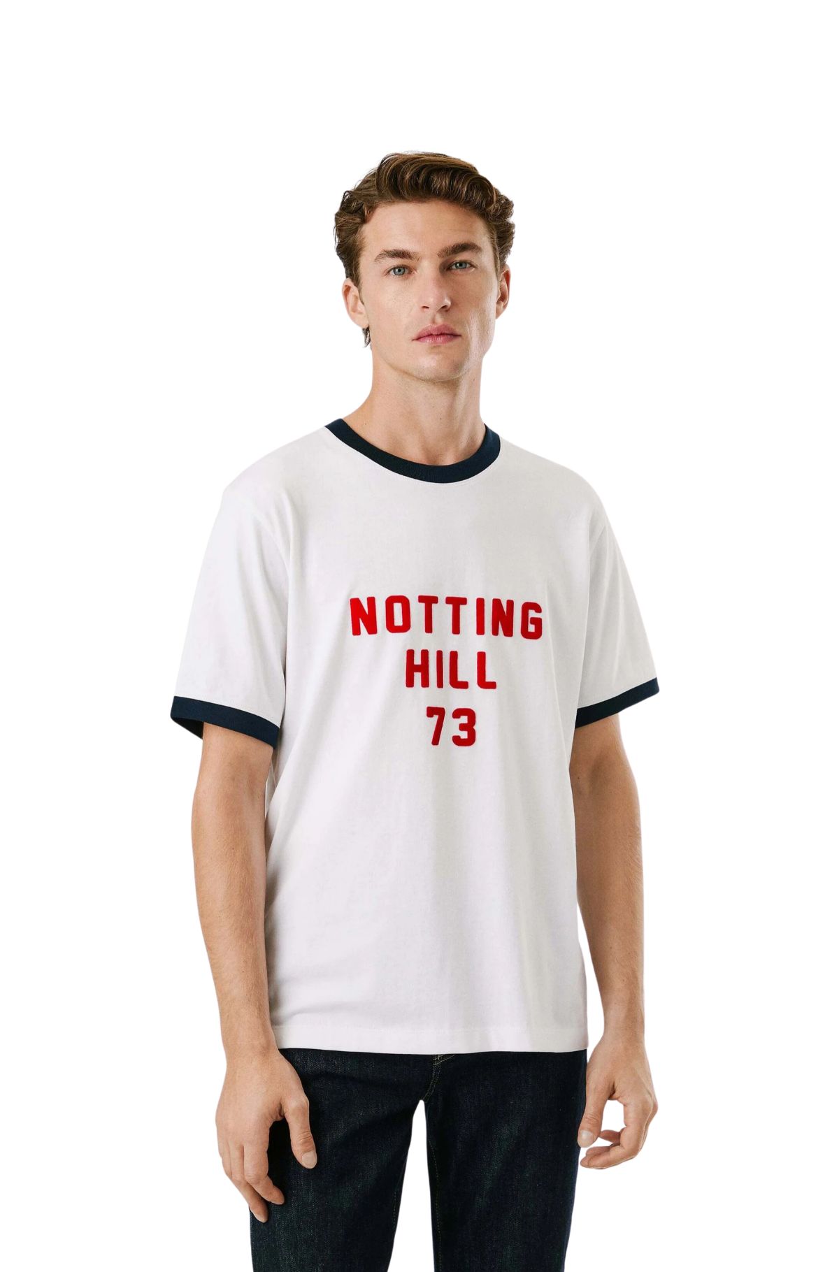 Pepe Jeans Ανδρικό T-shirt PM5010108-800 Λευκό
