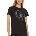 Guess Γυναικείο T-Shirt W4BI16I3Z14-JBLK Μαύρο