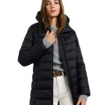 Pepe Jeans Γυναικείο Μακρύ Μπουφάν PL4024499-999 Μάυρο