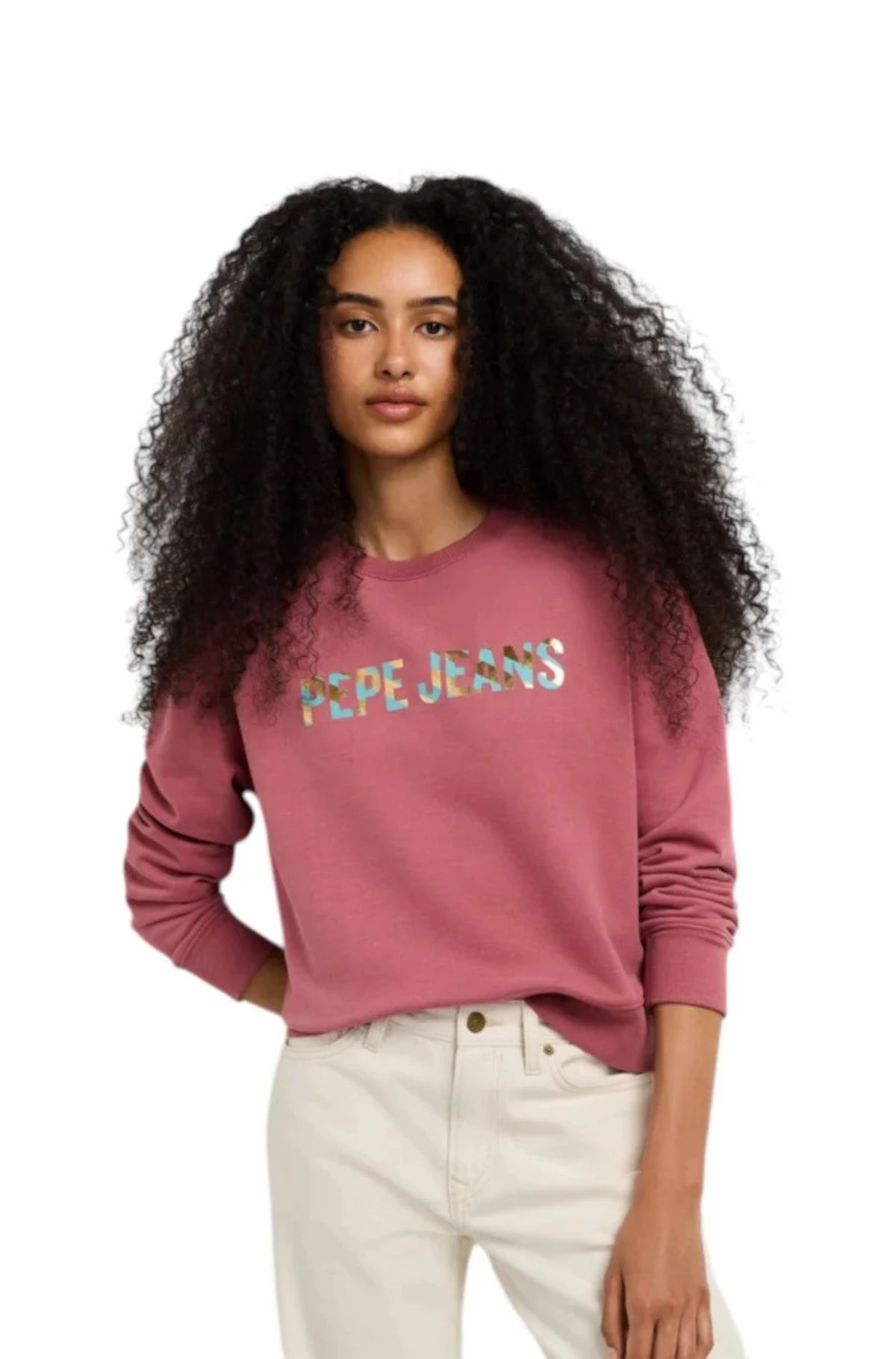 Pepe Jeans Γυναικείο Φούτερ PL5800099-371 Ροζ