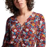 Superdry Γυναικεία Μπλούζα W6011553A-8QS Μωβ