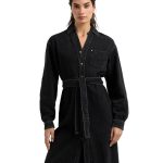 Pepe Jeans Γυναικείο Φόρεμα Jean PL95378669S4-000 Μάυρο