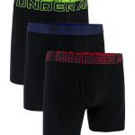 Under Armour Performance Cotton Ανδρικα Μποξερακια 1383889-004 Μαύρα