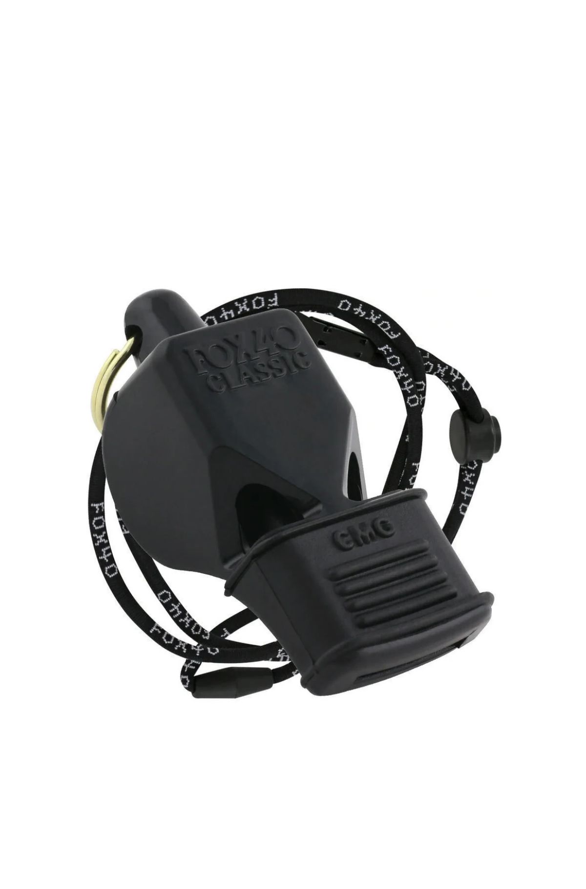 Fox40 Classic Cmg Σφυρίχτρα Διαιτητών Με Κορδόνι 9601-0008 Μάυρο